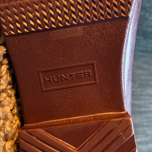 Hunter Dark Burgundy Rubber Sole Boots - Picture 5 of 8